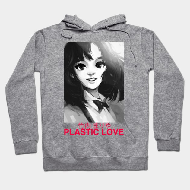 Mariya Takeuchi Plastic Love Hoodie by vinceruz